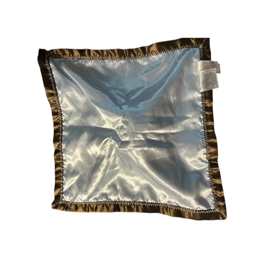Carter's CHILD OF MINE Blue Brown I LOVE HUGS Bear Lovey Baby Security Blanket